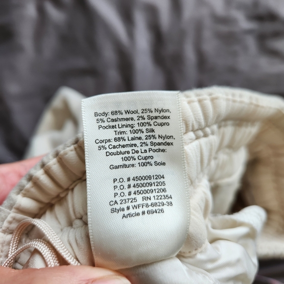 Wilfred le fou Anise wool pants xxs - Picture 7 of 8